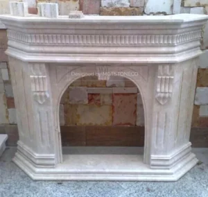 Stone Fireplace