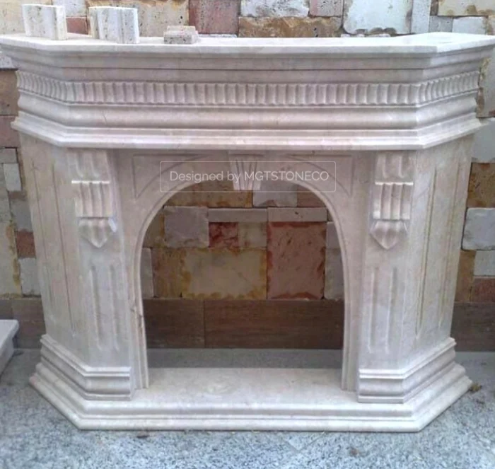 Stone Fireplace