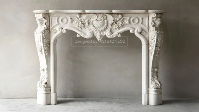 Stone Fireplace 2