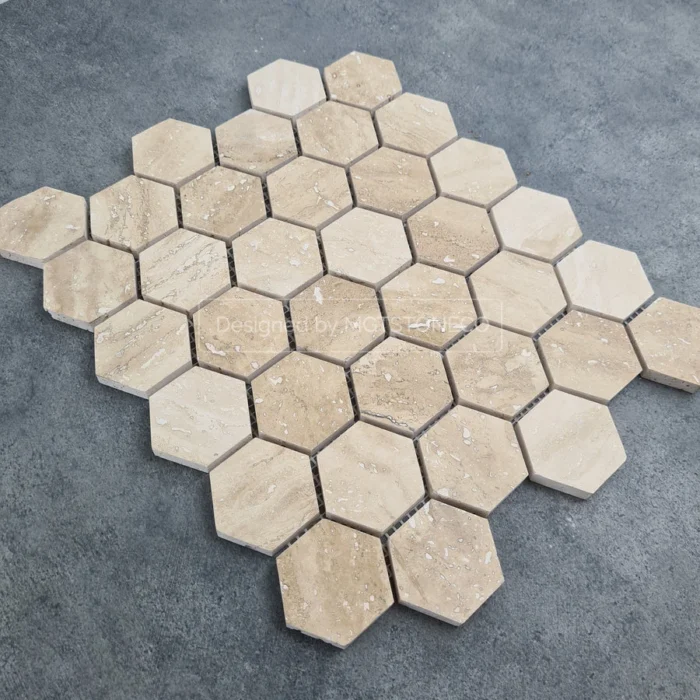 Travertine Mosaic Tile 4