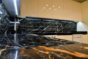 Golden Black Marble