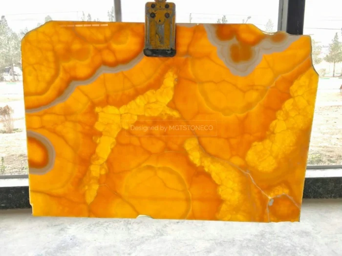 Cream Orange Onyx