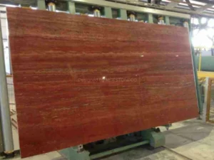 Dark Red Travertine