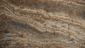 Silver Gold Travertine