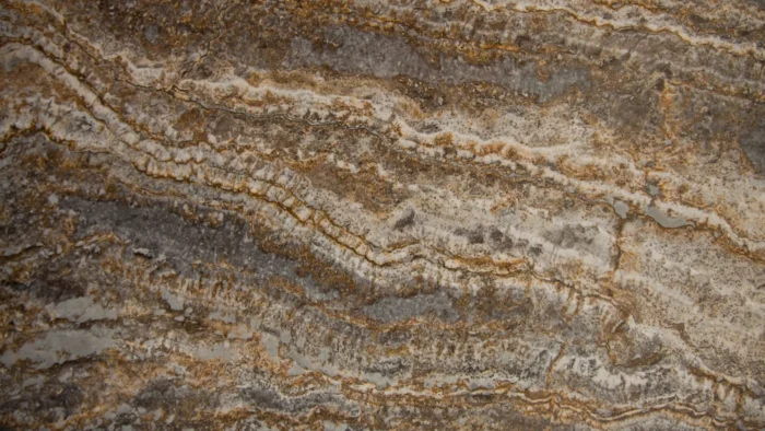 Silver Gold Travertine