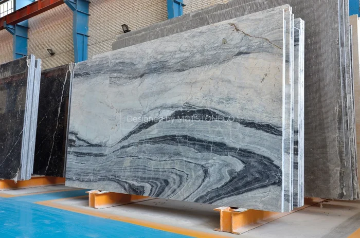 Silver Wave Marble 3