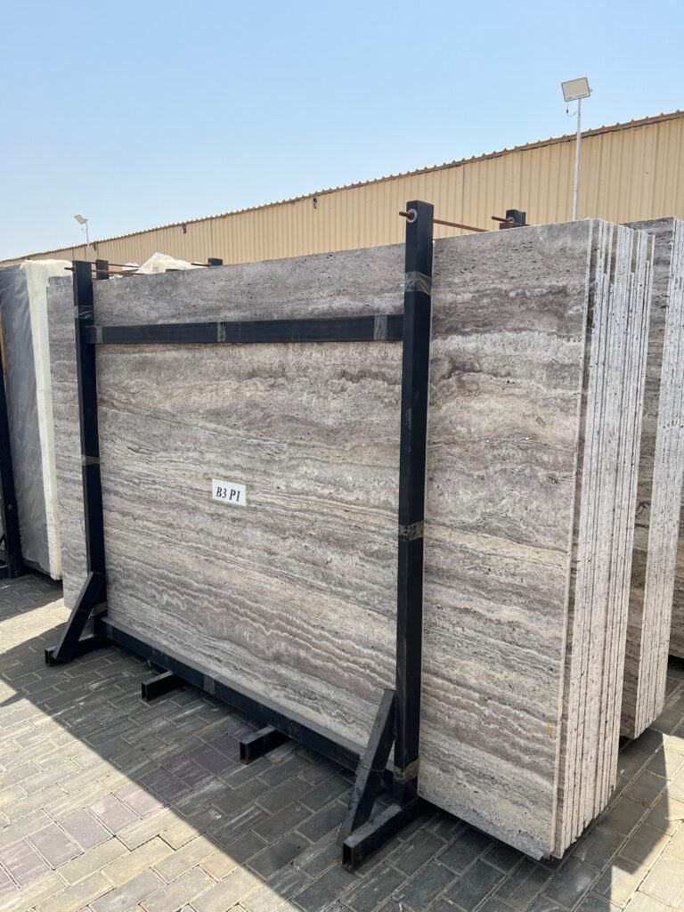 Silver Travertine 2