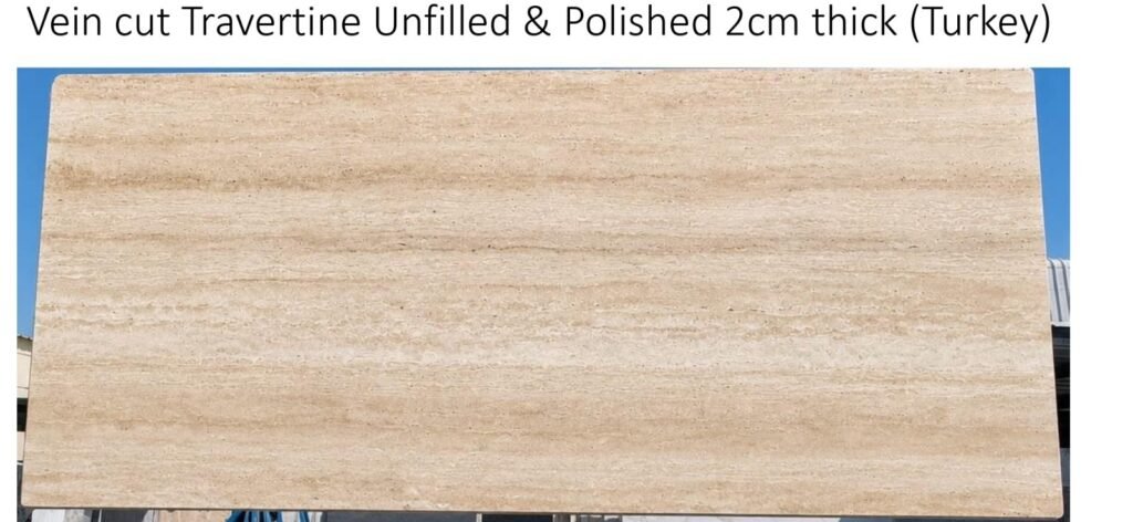 Beige Travertine Turkey  unfilled 3